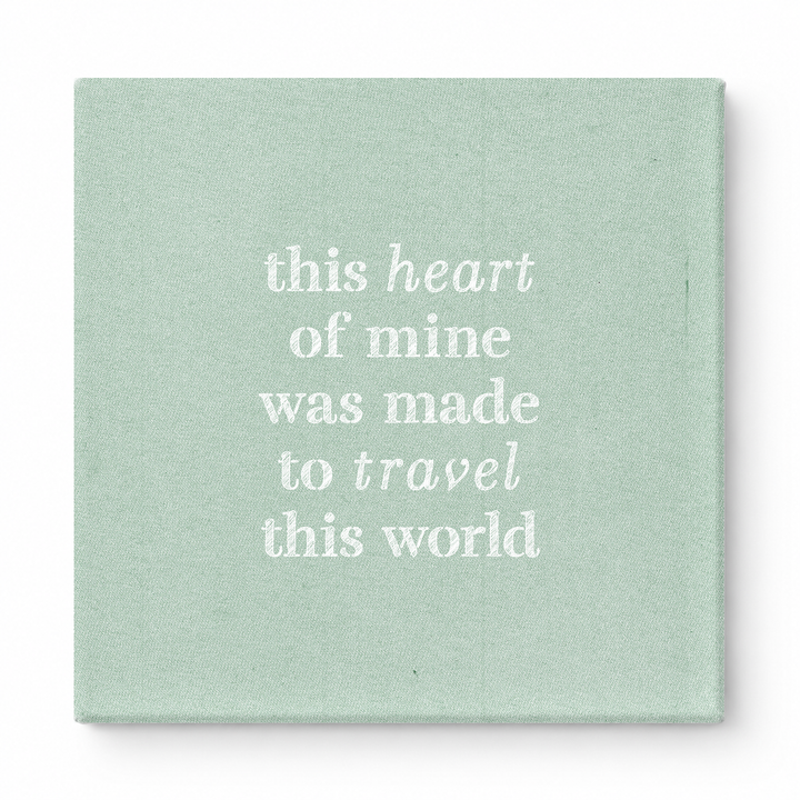 This Heart of Mine Was Made to Travel This World — Geometric Low-Poly