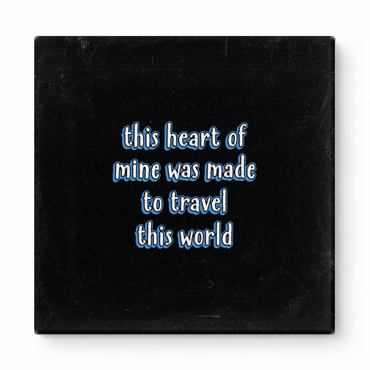 This Heart of Mine Was Made to Travel This World — Geometric Low-Poly