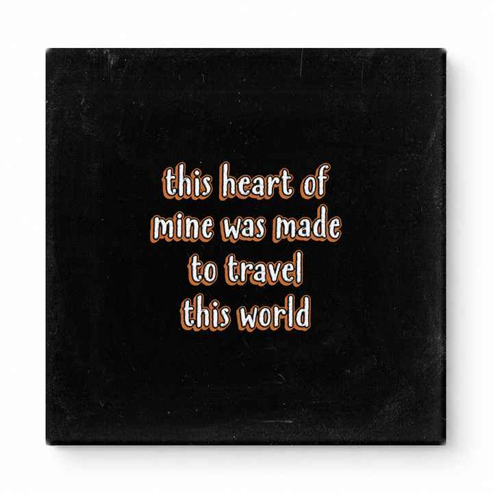 This Heart of Mine Was Made to Travel This World — Geometric Low-Poly