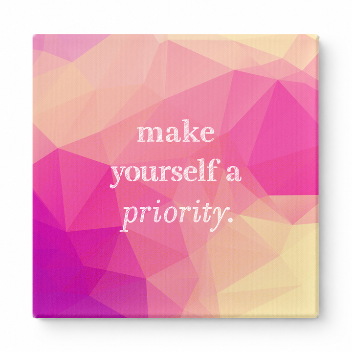 Make Yourself a Priority — Geometric Low-Poly