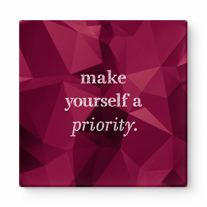 Make Yourself a Priority — Geometric Low-Poly