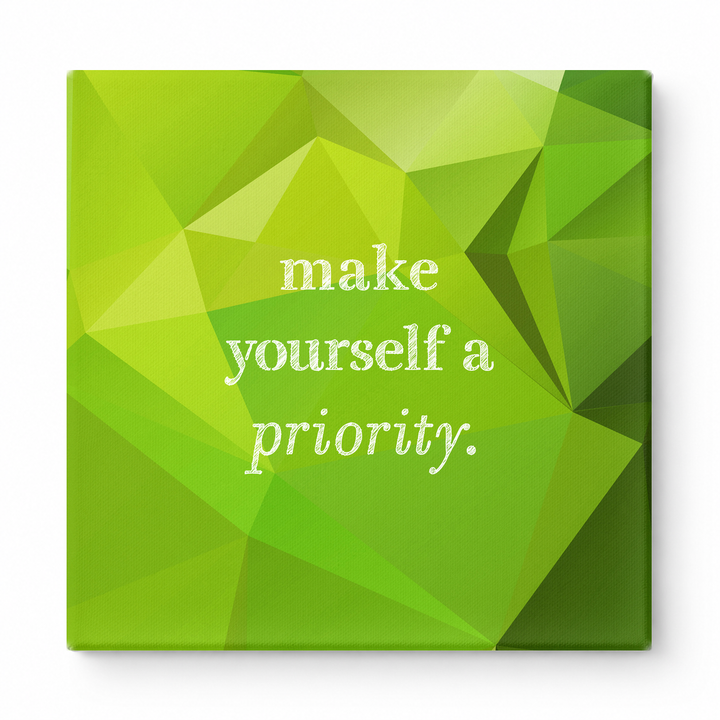Make Yourself a Priority — Geometric Low-Poly