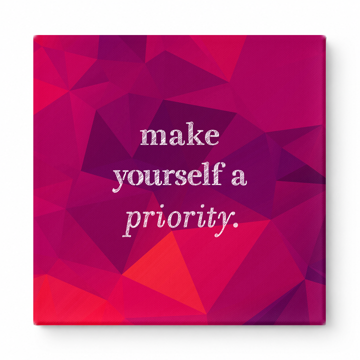 Make Yourself a Priority — Geometric Low-Poly