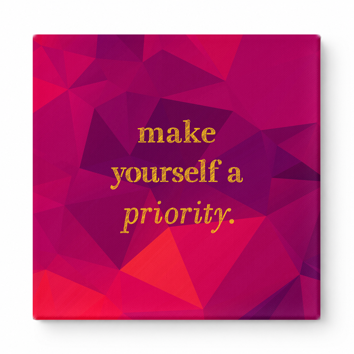 Make Yourself a Priority — Geometric Low-Poly