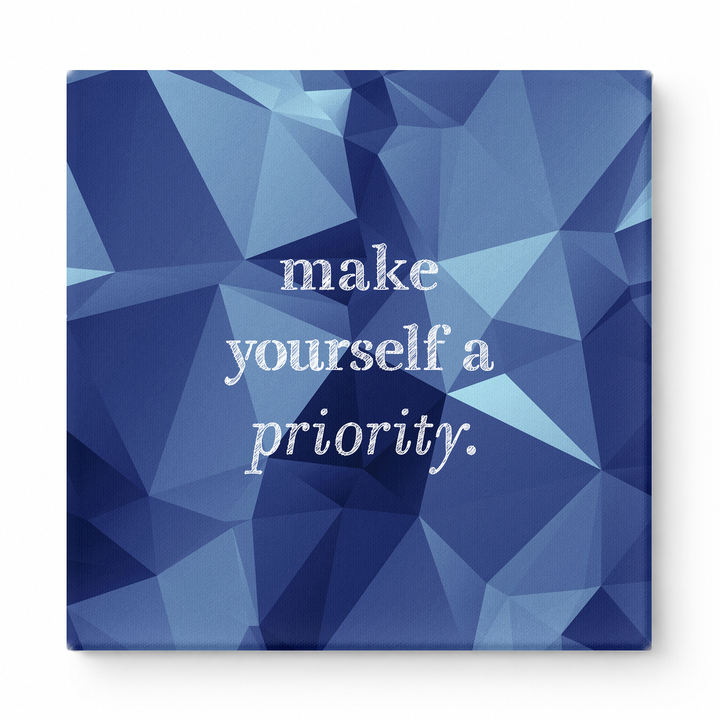 Make Yourself a Priority — Geometric Low-Poly