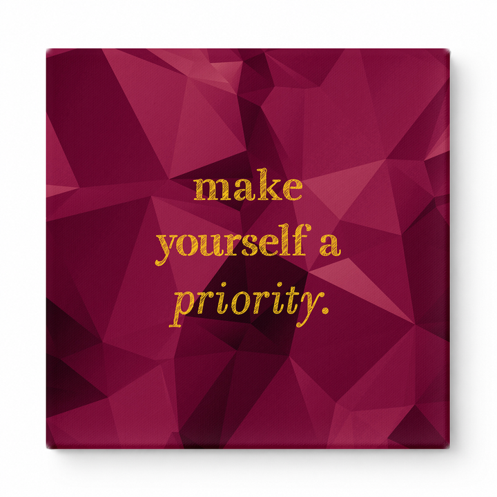 Make Yourself a Priority — Geometric Low-Poly