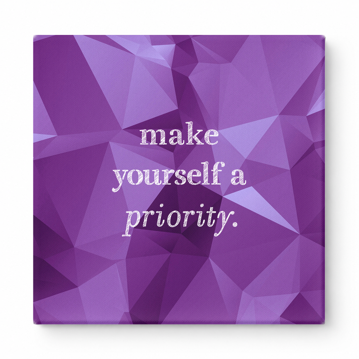 Make Yourself a Priority — Geometric Low-Poly