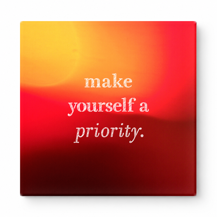 Make Yourself a Priority — Geometric Low-Poly