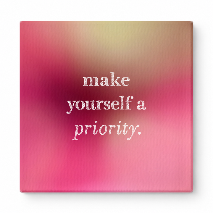 Make Yourself a Priority — Geometric Low-Poly