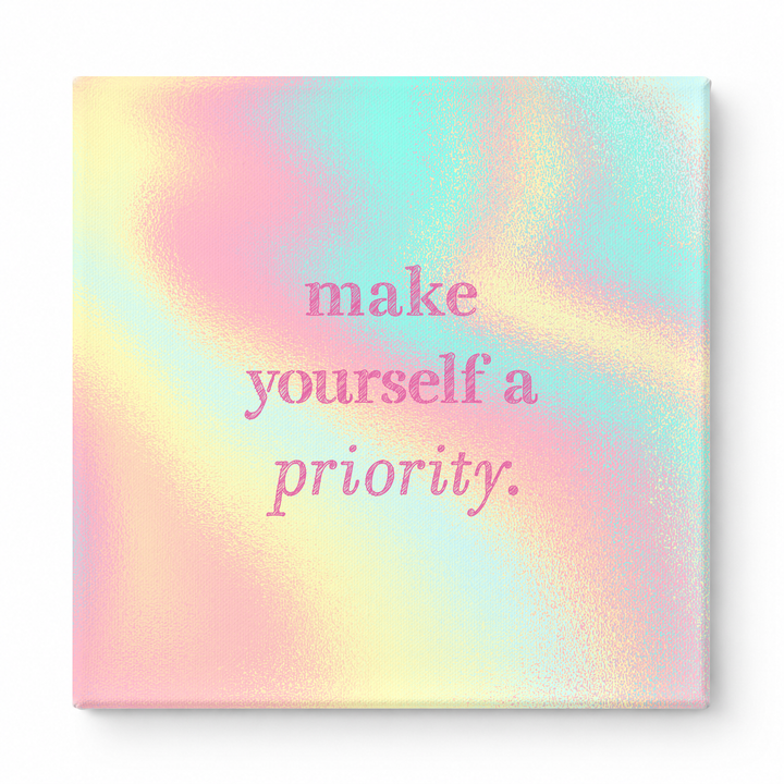 Make Yourself a Priority — Geometric Low-Poly