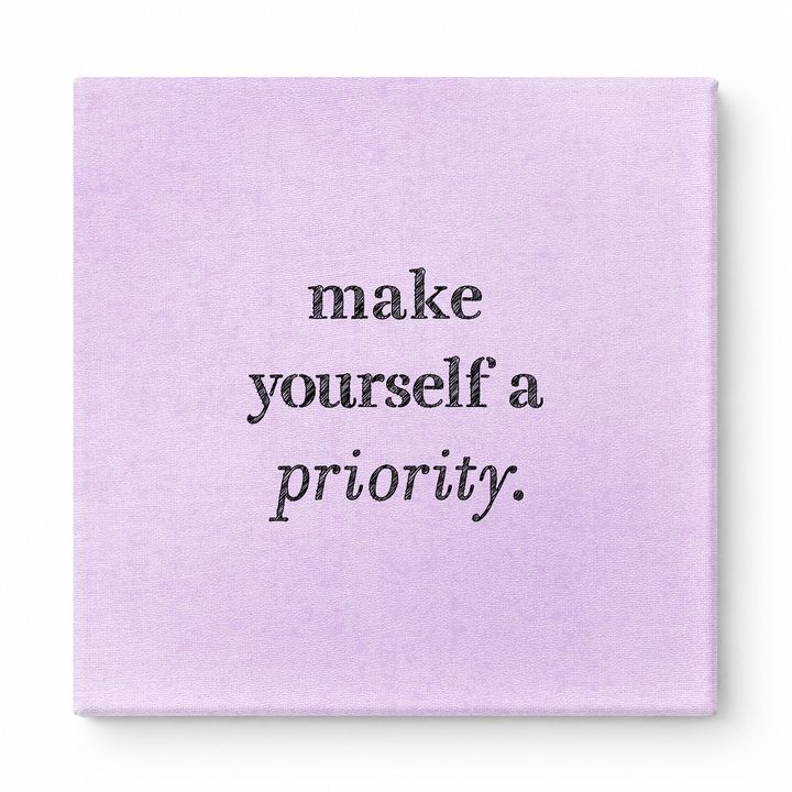Make Yourself a Priority — Geometric Low-Poly
