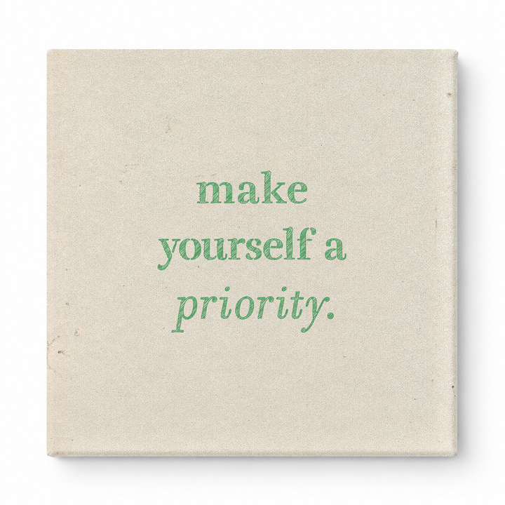 Make Yourself a Priority — Geometric Low-Poly