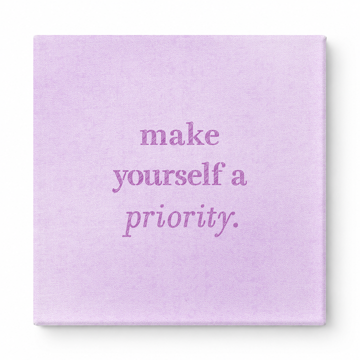 Make Yourself a Priority — Geometric Low-Poly