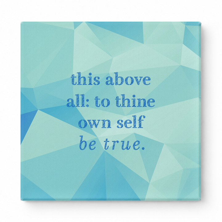 This Above All: to Thine Own Self Be True — Geometric Polygon Facets