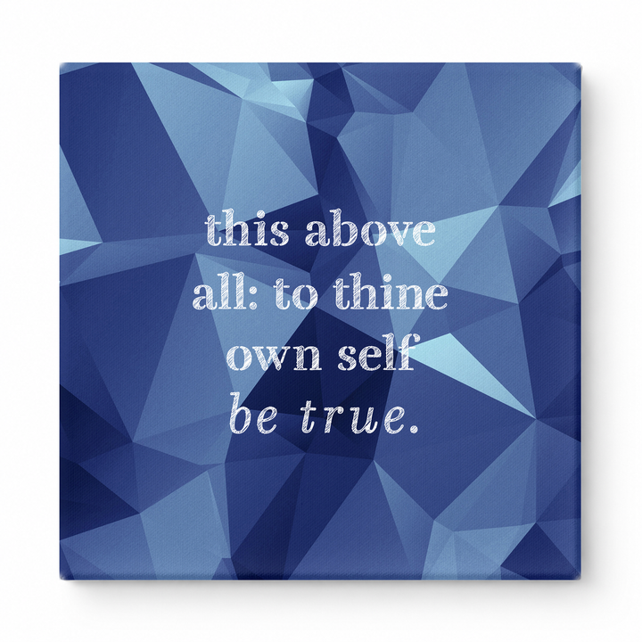 This Above All: to Thine Own Self Be True — Geometric Polygon Facets