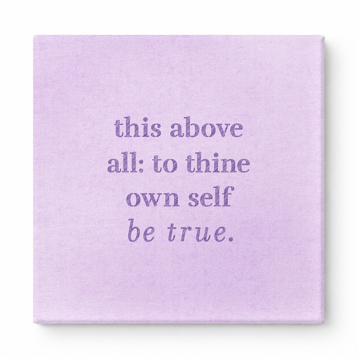 This Above All: to Thine Own Self Be True — Geometric Polygon Facets