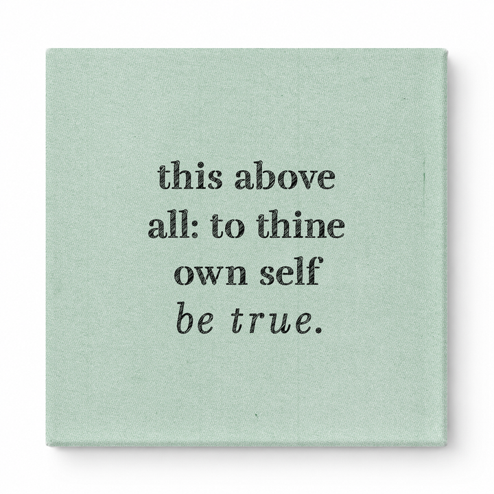 This Above All: to Thine Own Self Be True — Geometric Polygon Facets