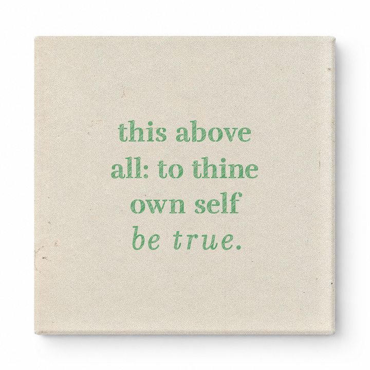 This Above All: to Thine Own Self Be True — Geometric Polygon Facets