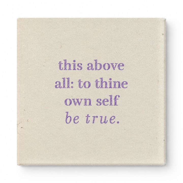 This Above All: to Thine Own Self Be True — Geometric Polygon Facets