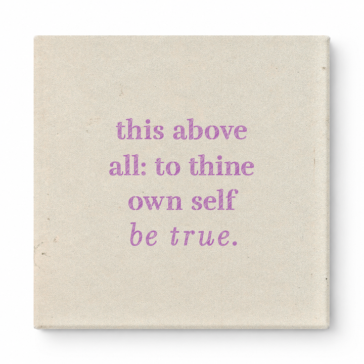This Above All: to Thine Own Self Be True — Geometric Polygon Facets