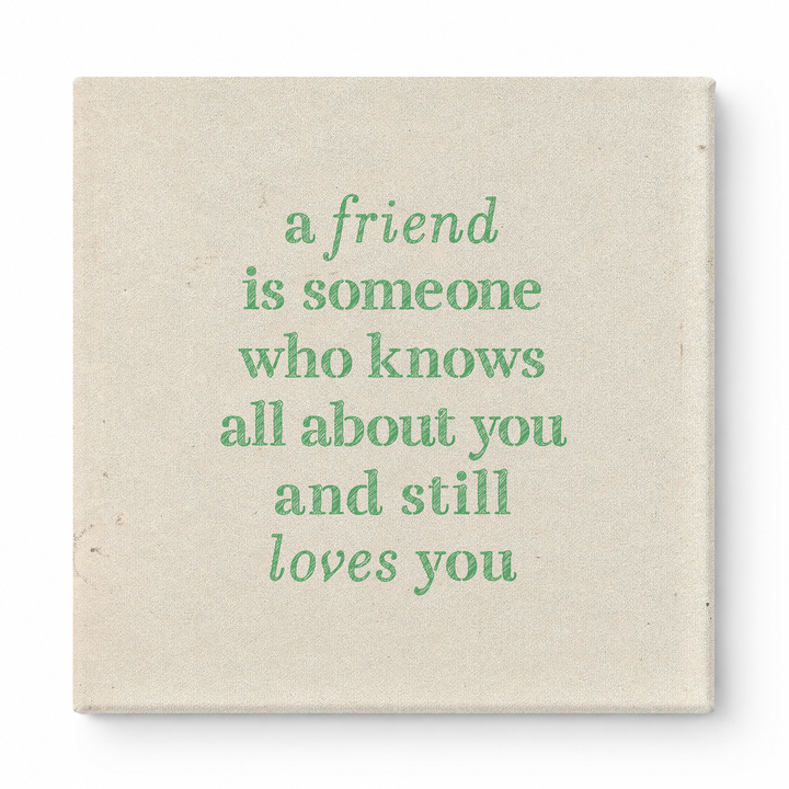 A Friend Is Someone Who Knows All About You and Still Loves You — Geometric Low-Poly