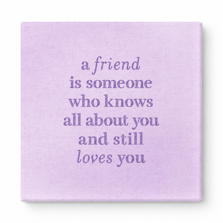 A Friend Is Someone Who Knows All About You and Still Loves You — Geometric Low-Poly