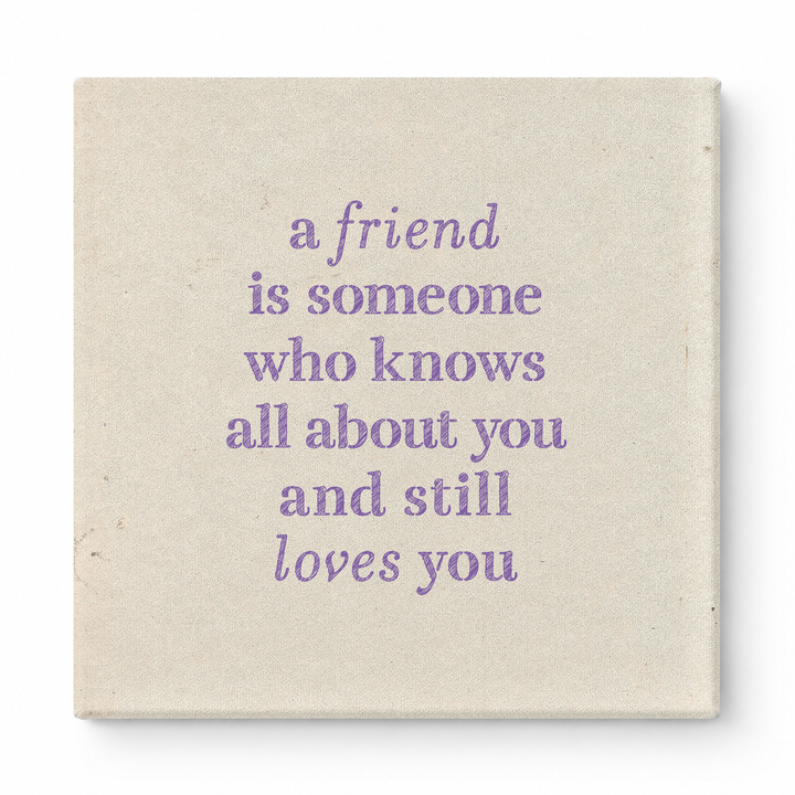 A Friend Is Someone Who Knows All About You and Still Loves You — Geometric Low-Poly