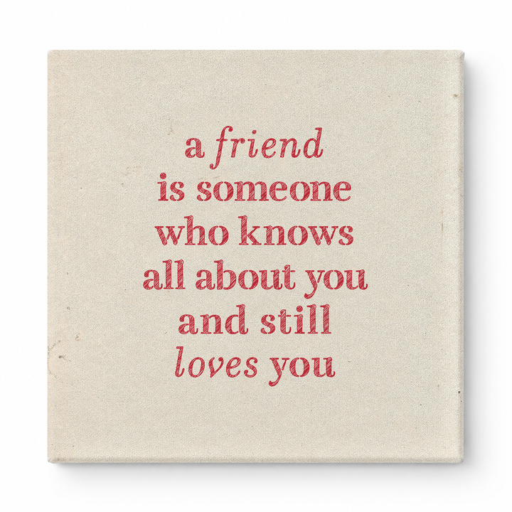 A Friend Is Someone Who Knows All About You and Still Loves You — Geometric Low-Poly