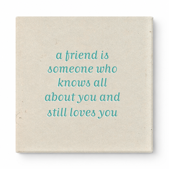 A Friend Is Someone Who Knows All About You and Still Loves You — Geometric Low-Poly