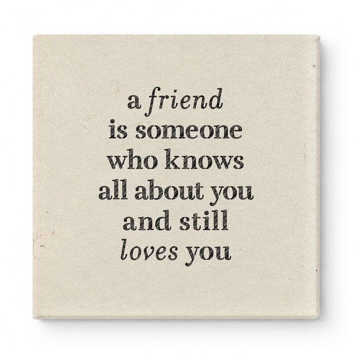 A Friend Is Someone Who Knows All About You and Still Loves You — Geometric Low-Poly