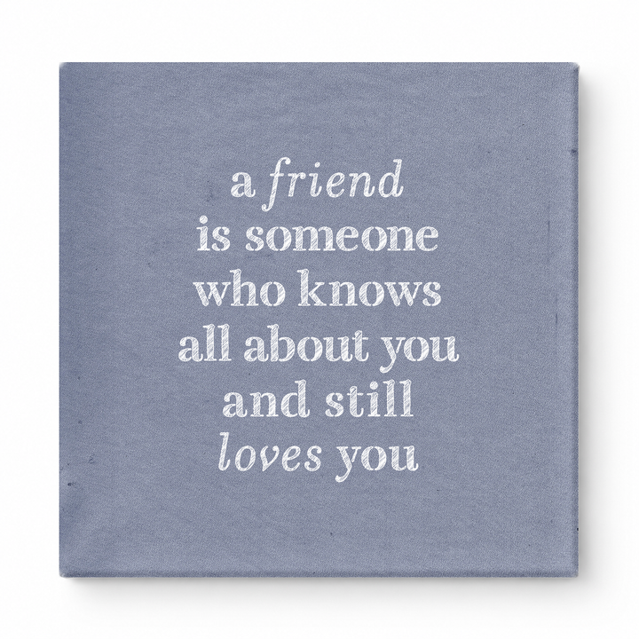 A Friend Is Someone Who Knows All About You and Still Loves You — Geometric Low-Poly