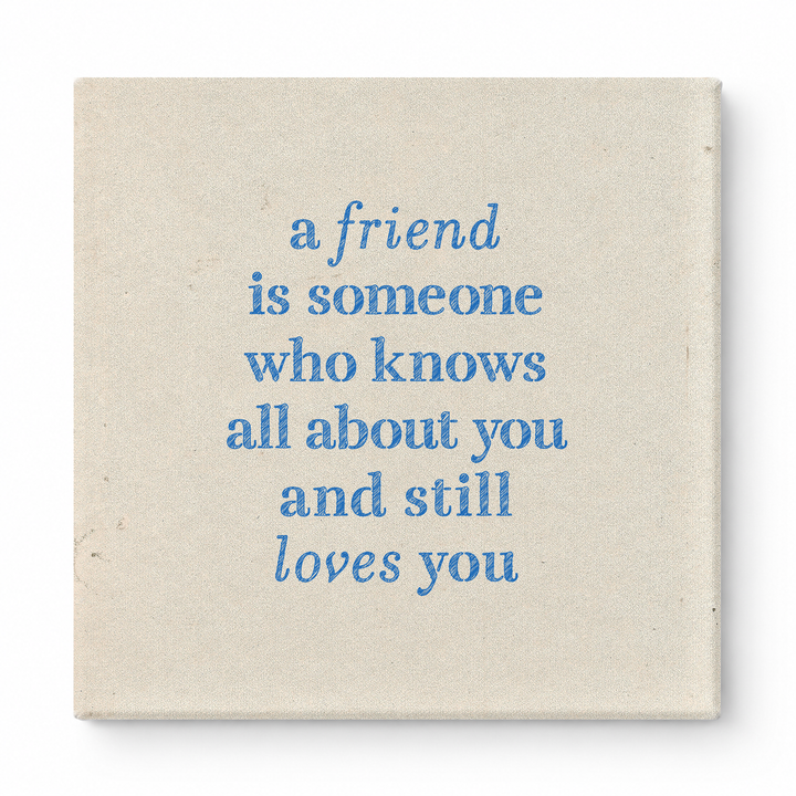 A Friend Is Someone Who Knows All About You and Still Loves You — Geometric Low-Poly