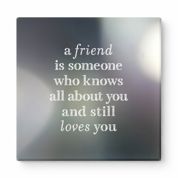 A Friend Is Someone Who Knows All About You and Still Loves You — Geometric Low-Poly