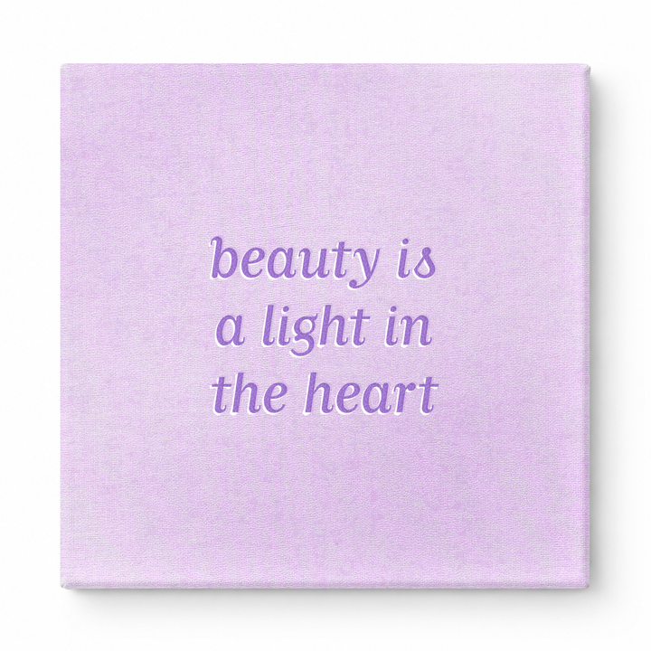 Beauty Is a Light in the Heart — Geometric Low-Poly