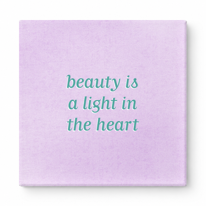 Beauty Is a Light in the Heart — Geometric Low-Poly