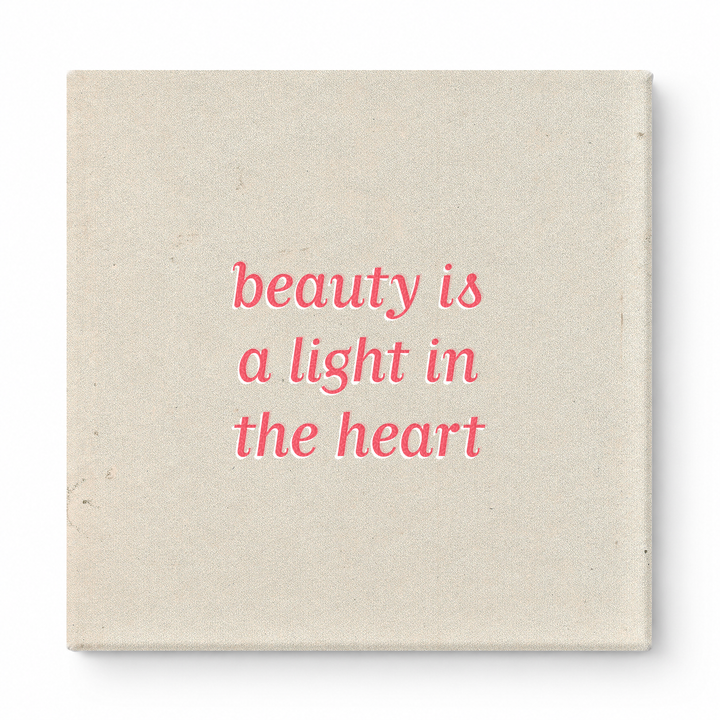 Beauty Is a Light in the Heart — Geometric Low-Poly