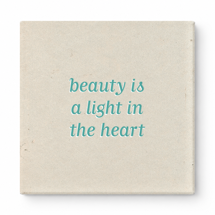 Beauty Is a Light in the Heart — Geometric Low-Poly