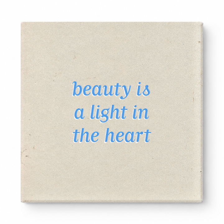 Beauty Is a Light in the Heart — Geometric Low-Poly