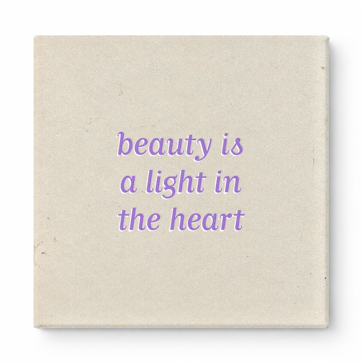 Beauty Is a Light in the Heart — Geometric Low-Poly