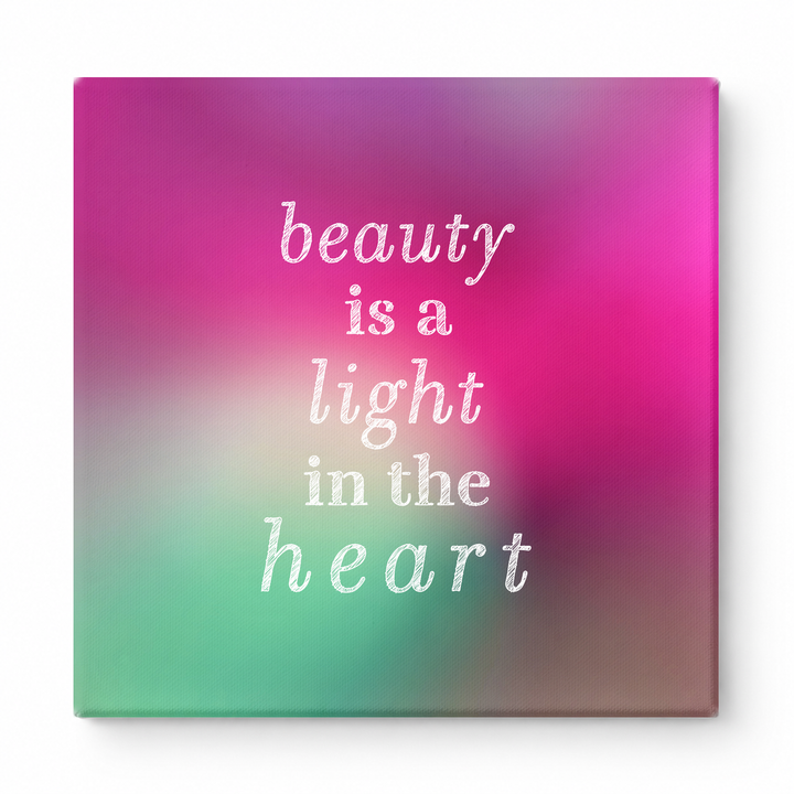 Beauty Is a Light in the Heart — Geometric Low-Poly