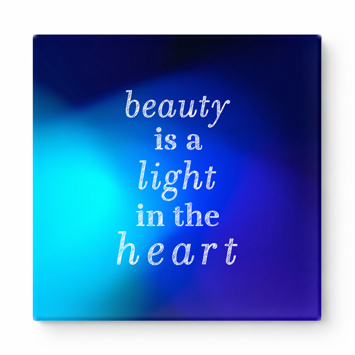 Beauty Is a Light in the Heart — Geometric Low-Poly