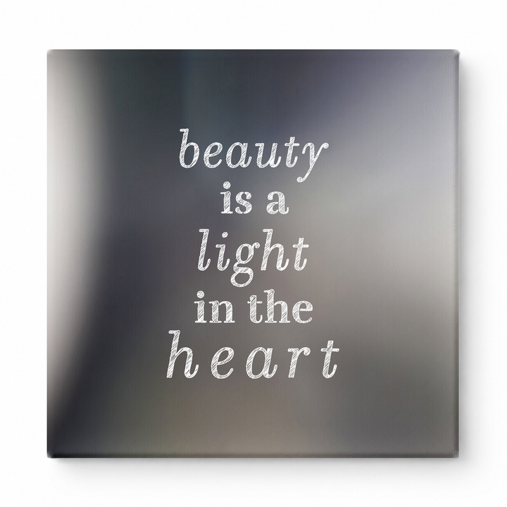 Beauty Is a Light in the Heart — Geometric Low-Poly