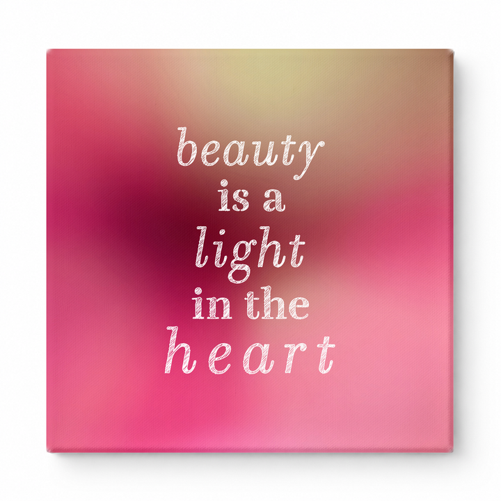 Beauty Is a Light in the Heart — Geometric Low-Poly