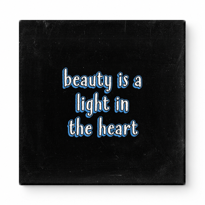 Beauty Is a Light in the Heart — Geometric Low-Poly