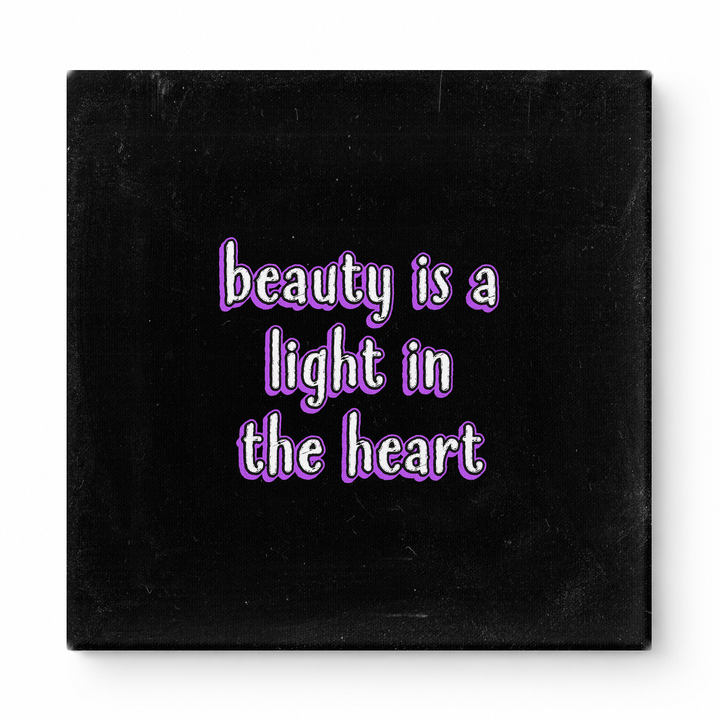 Beauty Is a Light in the Heart — Geometric Low-Poly
