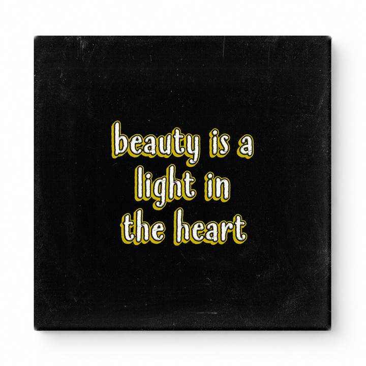 Beauty Is a Light in the Heart — Geometric Low-Poly