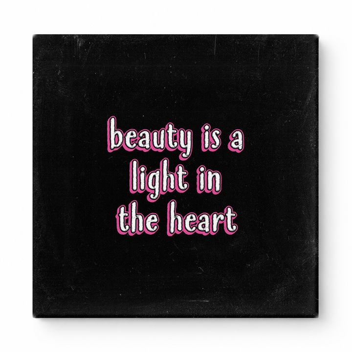 Beauty Is a Light in the Heart — Geometric Low-Poly