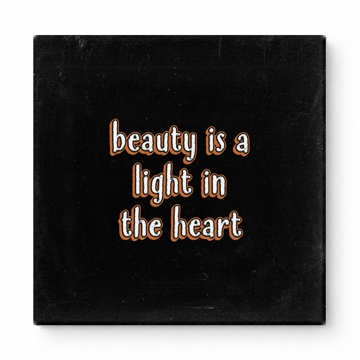 Beauty Is a Light in the Heart — Geometric Low-Poly
