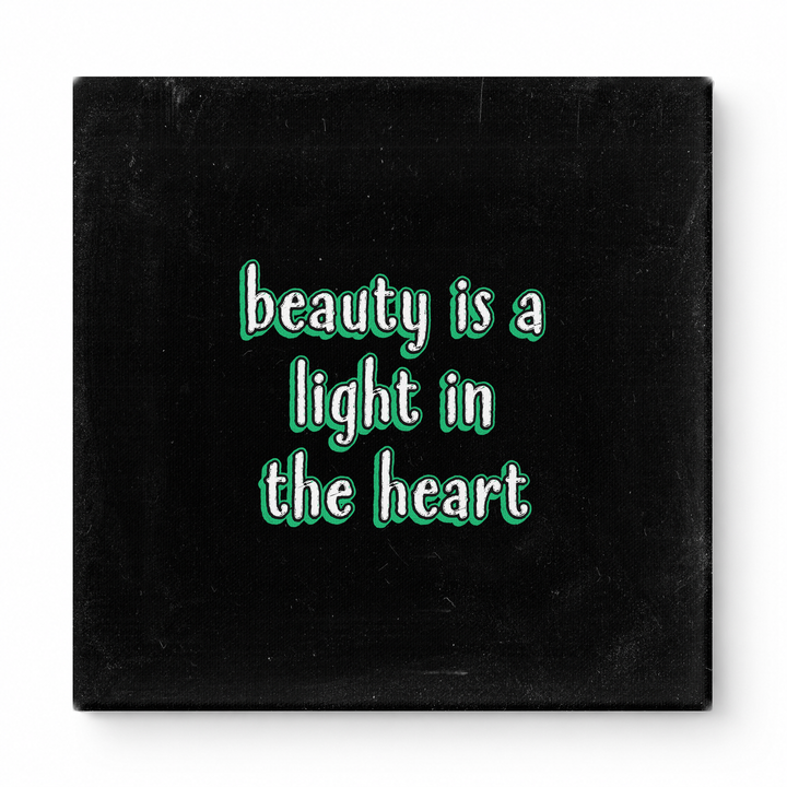 Beauty Is a Light in the Heart — Geometric Low-Poly