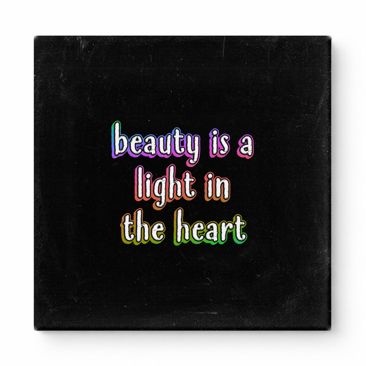 Beauty Is a Light in the Heart — Geometric Low-Poly